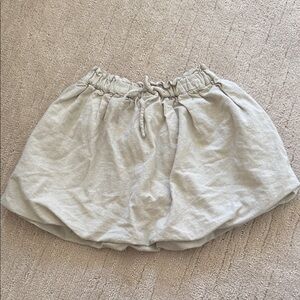 Zara Kids Cream bubble Skirt